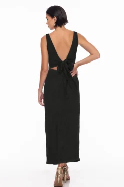 A Walk to Remember Dress - Black Linen
