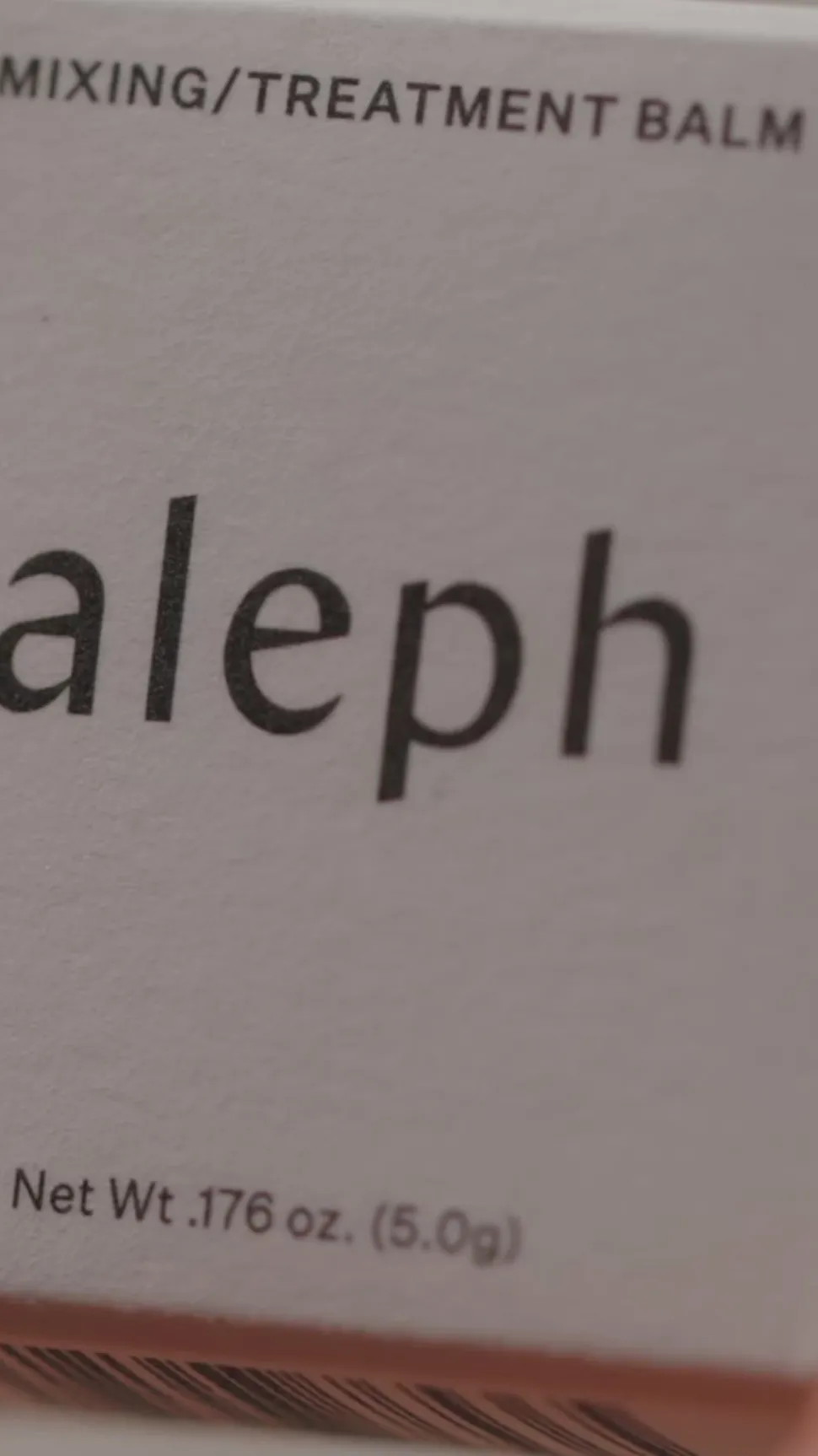 Aleph Mixing / Treatment Balm
