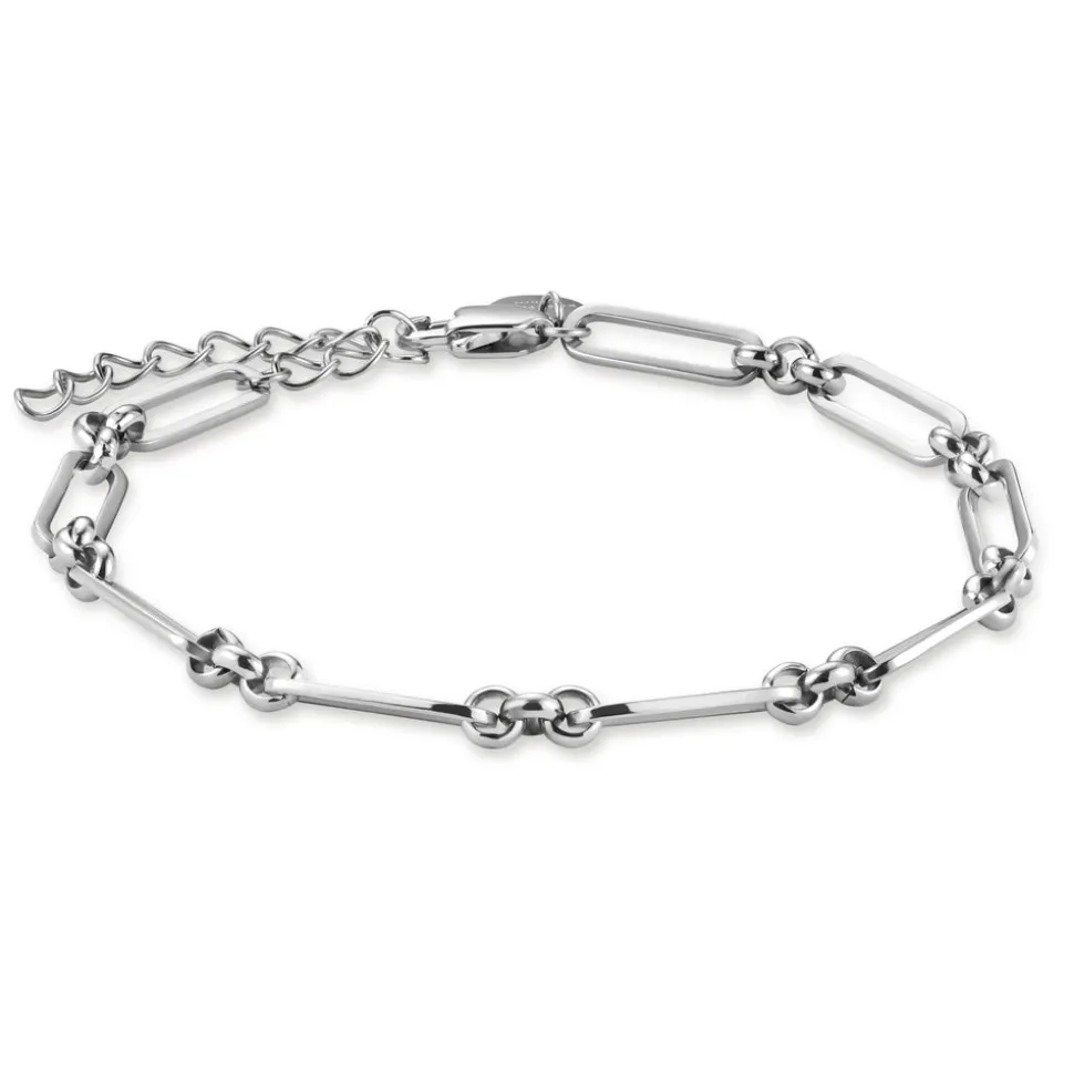 BLAK - Rosefield Chunky Chain Bracelet Silver