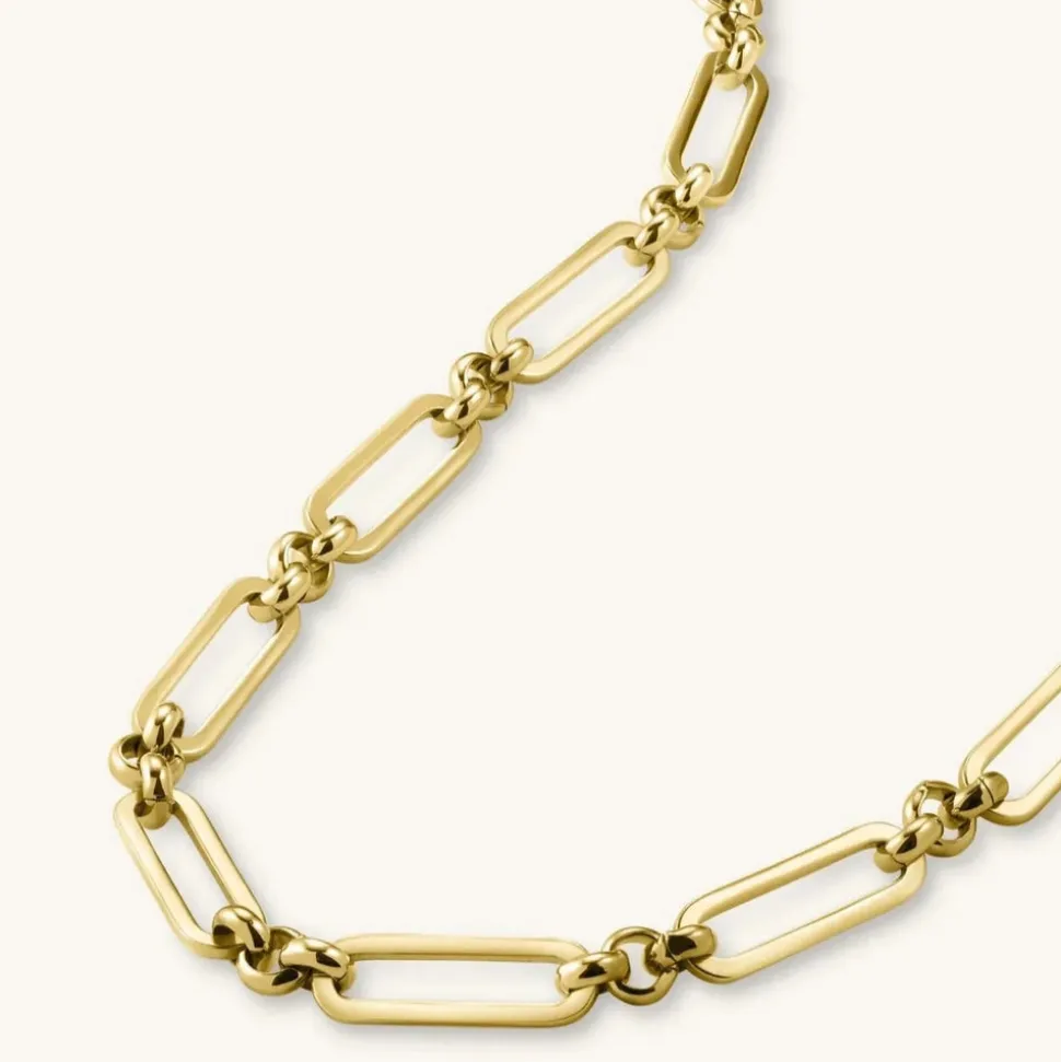 BLAK - Rosefield Chunky Chain Bracelet Gold