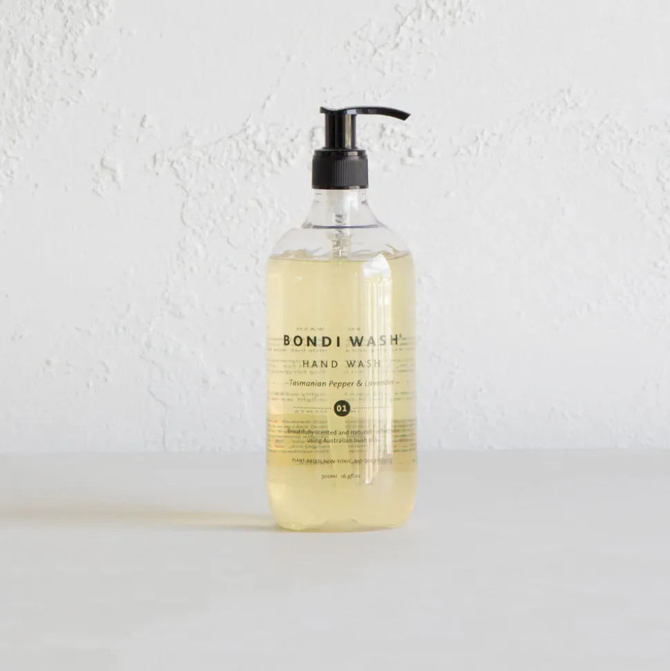 Bondi Wash - Hand Wash - Tasmanian Pepper & Lavender 500ml
