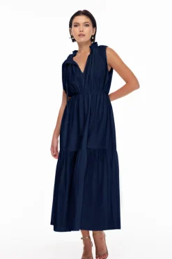 Charlotte Maxi Dress - Navy