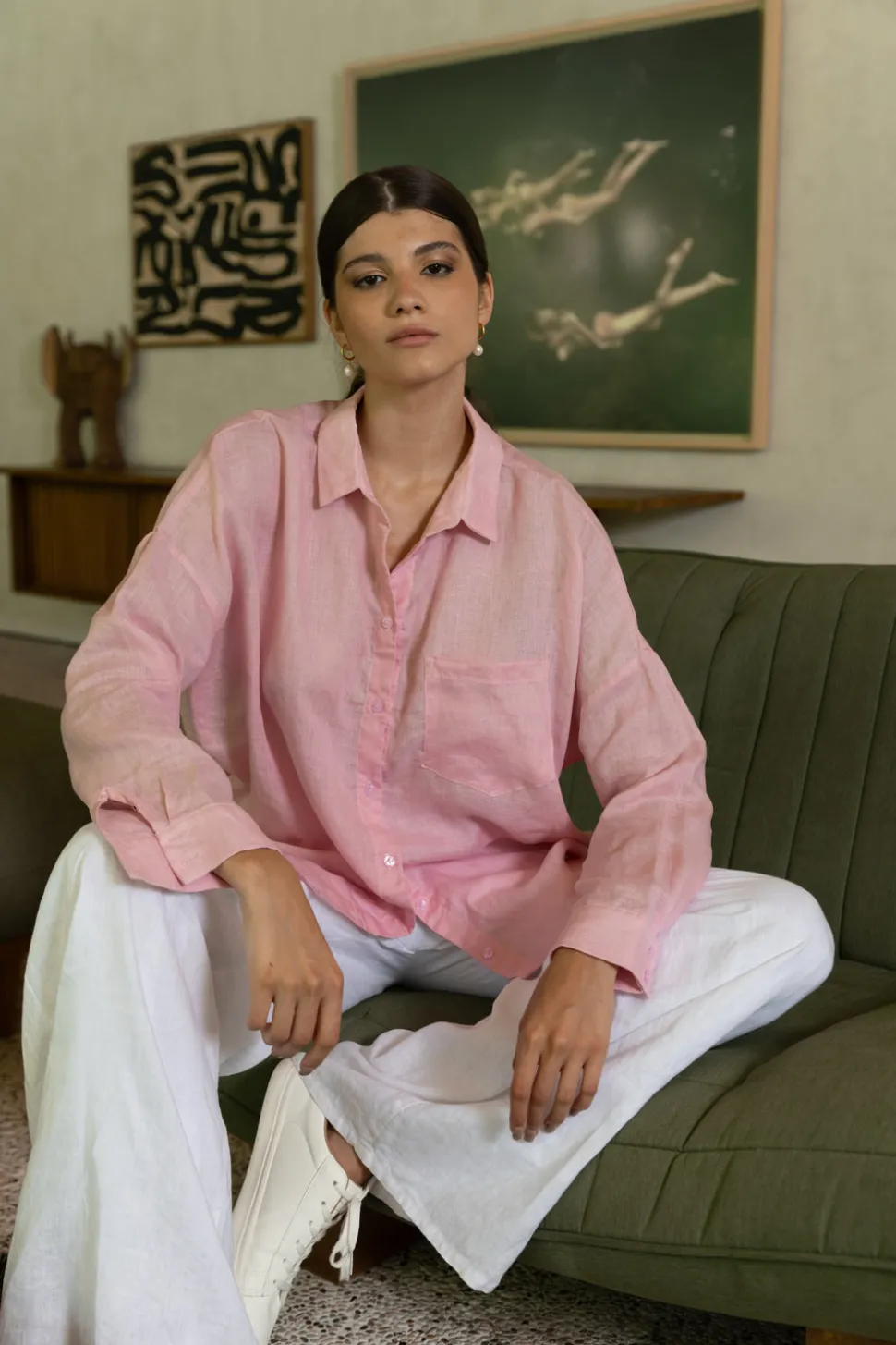 Defiant Shirt - Daisy Pink