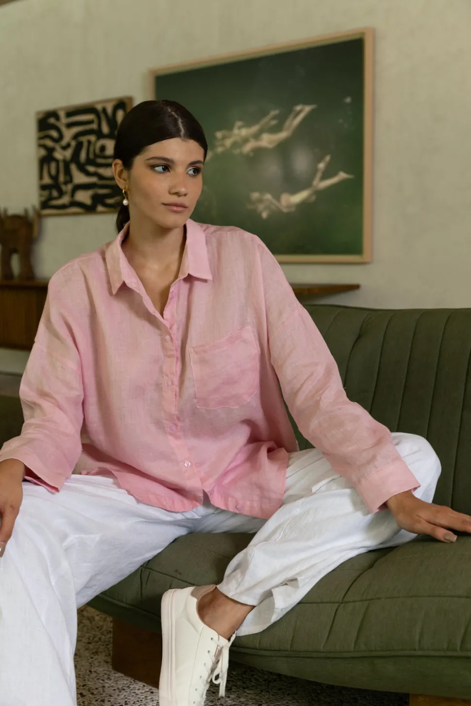 Defiant Shirt - Daisy Pink