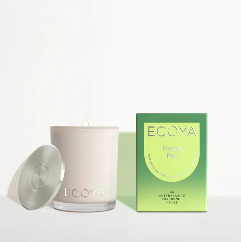ECOYA - French Pear Mini Madison Candle - 80g Soy Candle