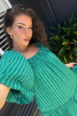 Everest Dress - Green