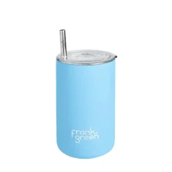 Frank Green - Iced Coffee Cup with Straw - Sky Blue