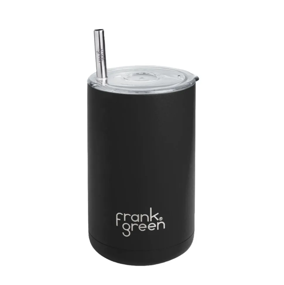 Frank Green - Iced Coffee Cup with Straw - Midnight