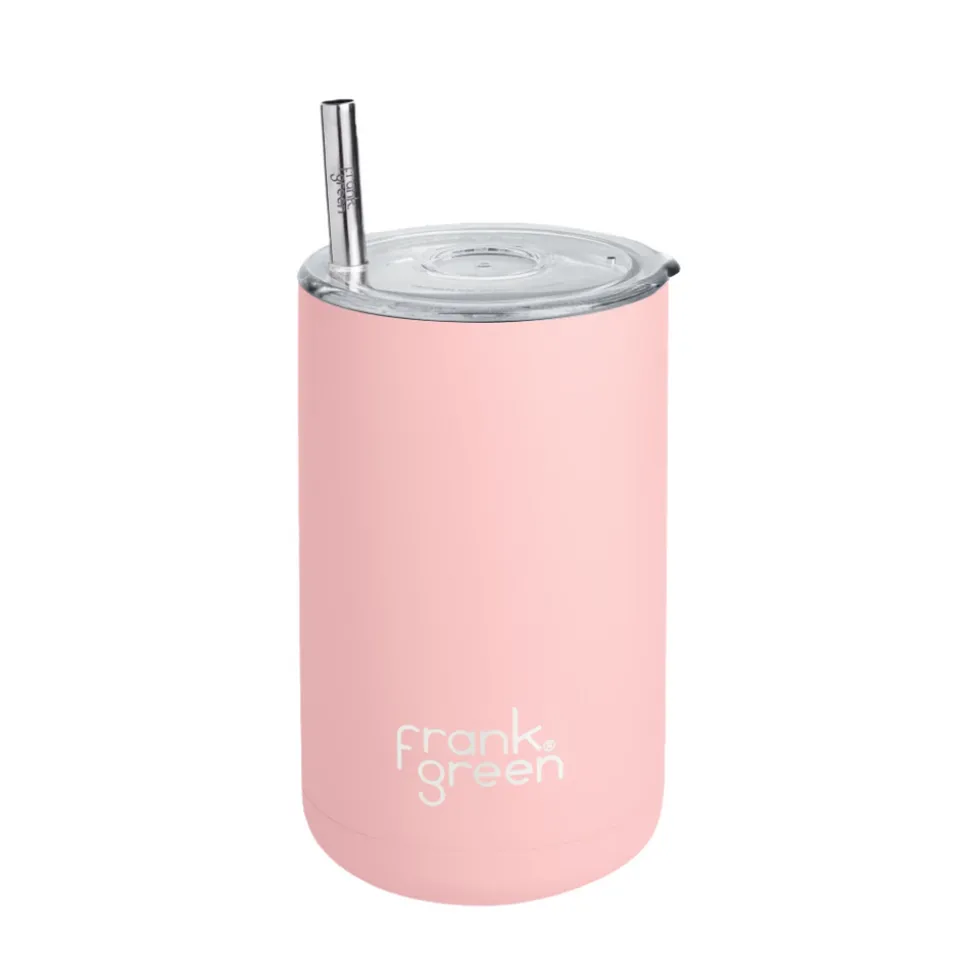 Frank Green - Iced Coffee Cup with Straw - Blushed