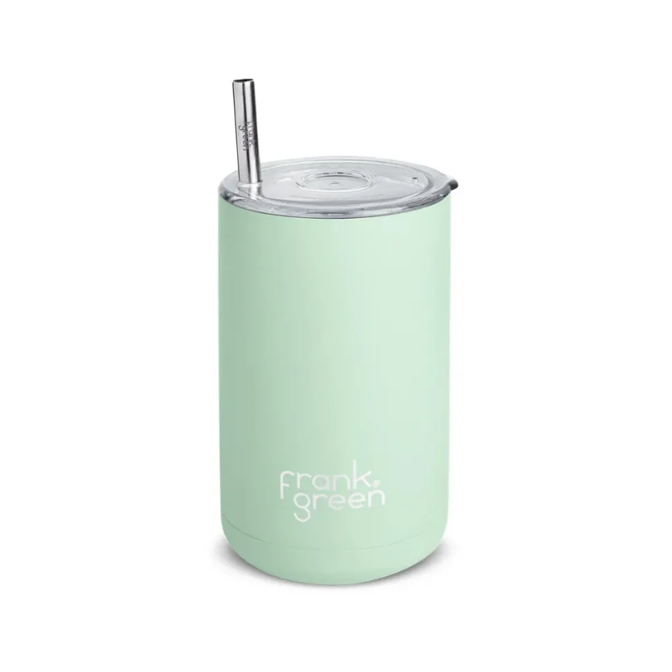 Frank Green - Iced Coffee Cup with Straw - Mint Gelato