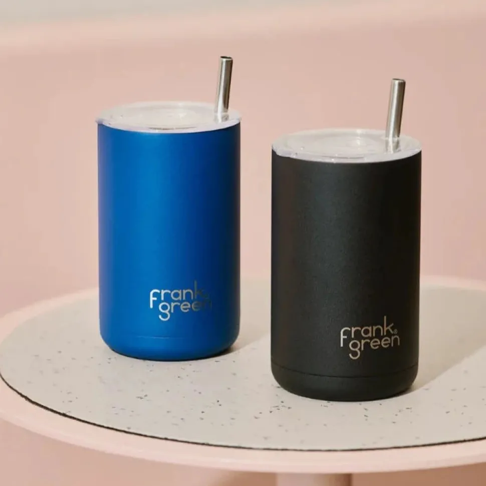 Frank Green - Iced Coffee Cup with Straw - Midnight