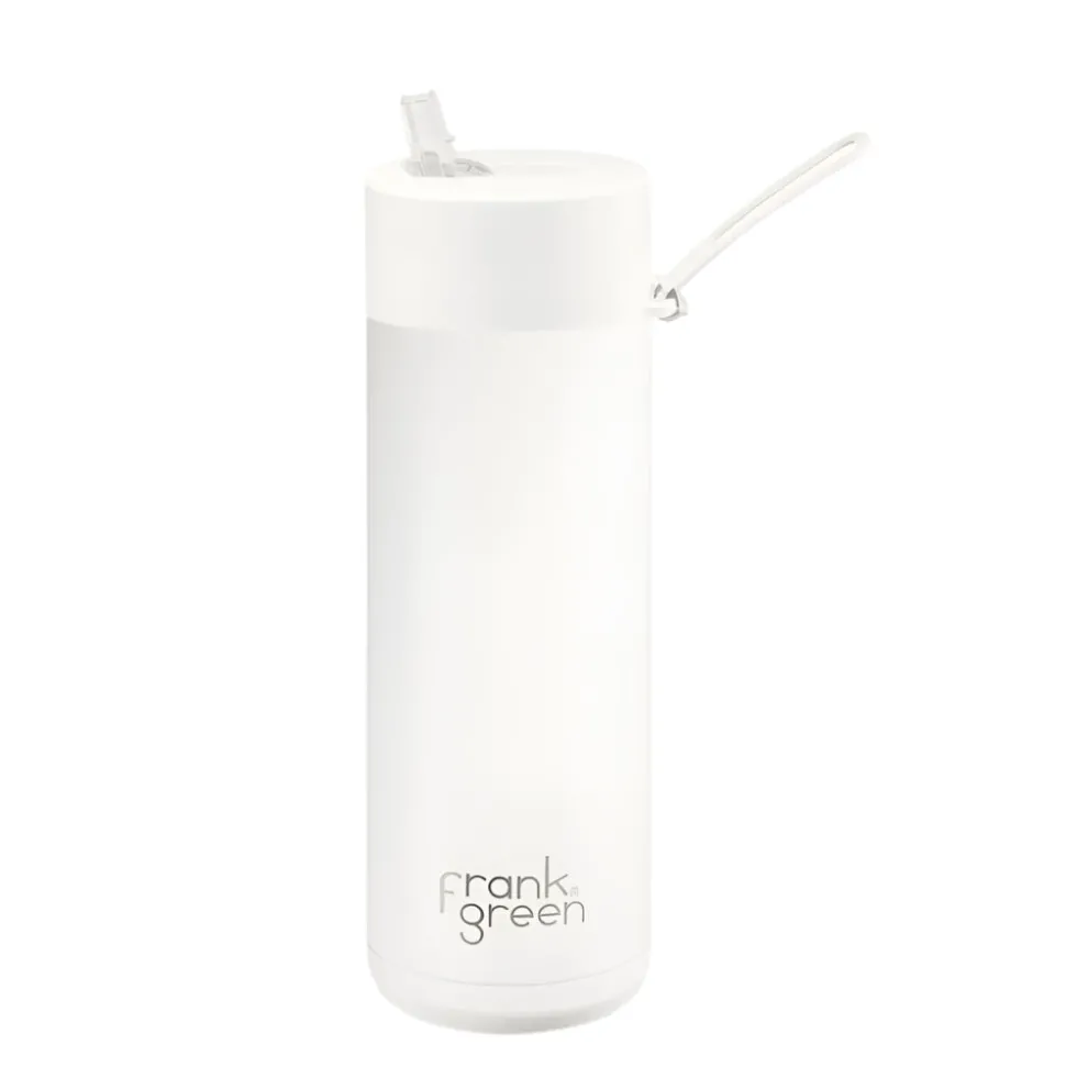 Frank Green - 20oz Reusable Bottle (straw) - Cloud