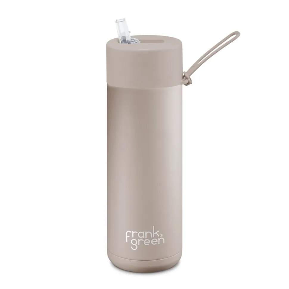 Frank Green - 20oz Reusable Bottle (straw) - Moon Dust