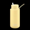 Frank Green - 34oz Reusable Bottle (straw) - Buttermilk