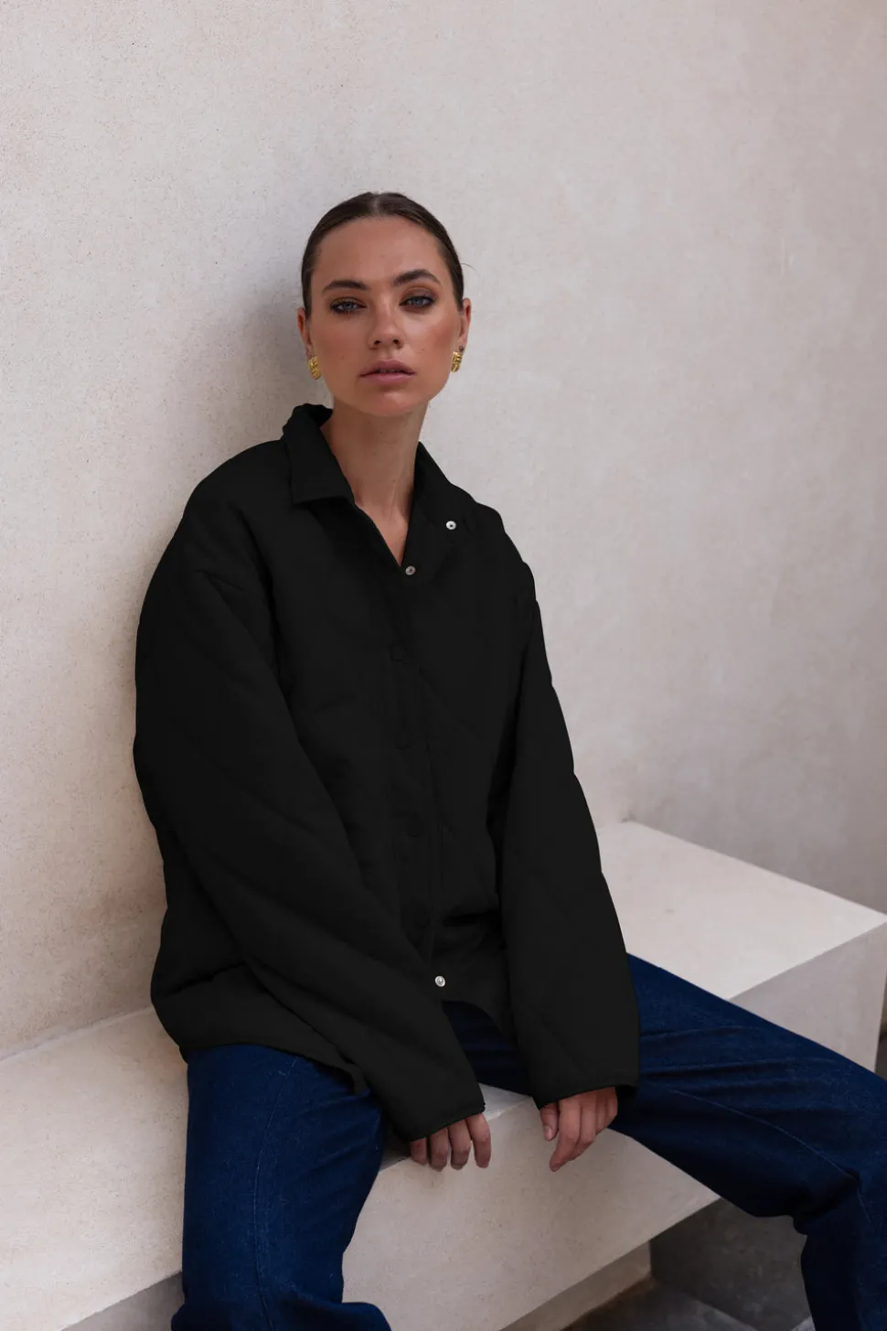 Frozen Embrace Jacket - Black