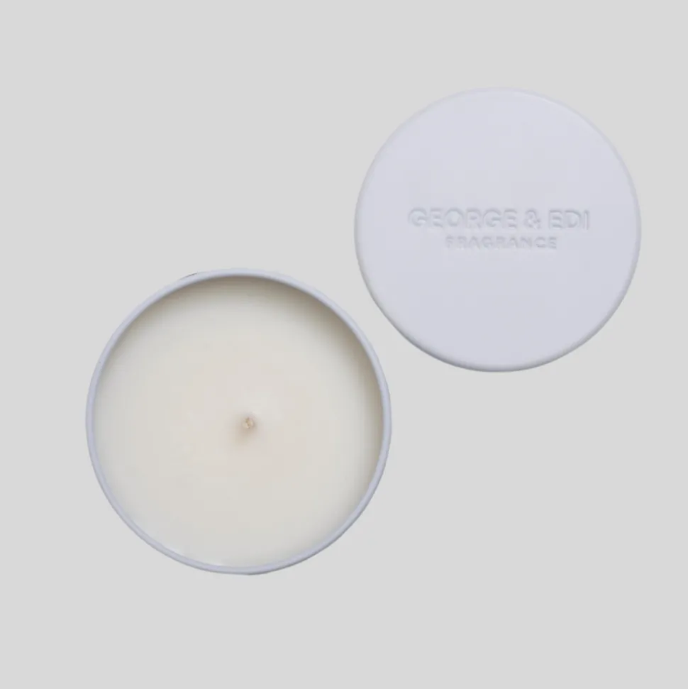 George & Edi - Mini Candle in a Tin - Peony