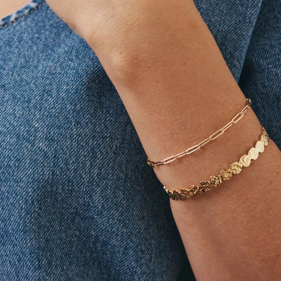 GIMME - Mia Paperclip Chain Bracelet - Gold