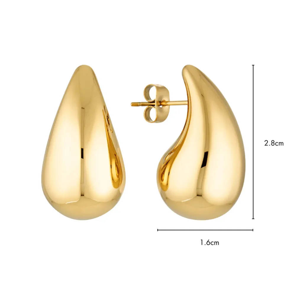 GIMME - Penelope Drop Gold Earrings