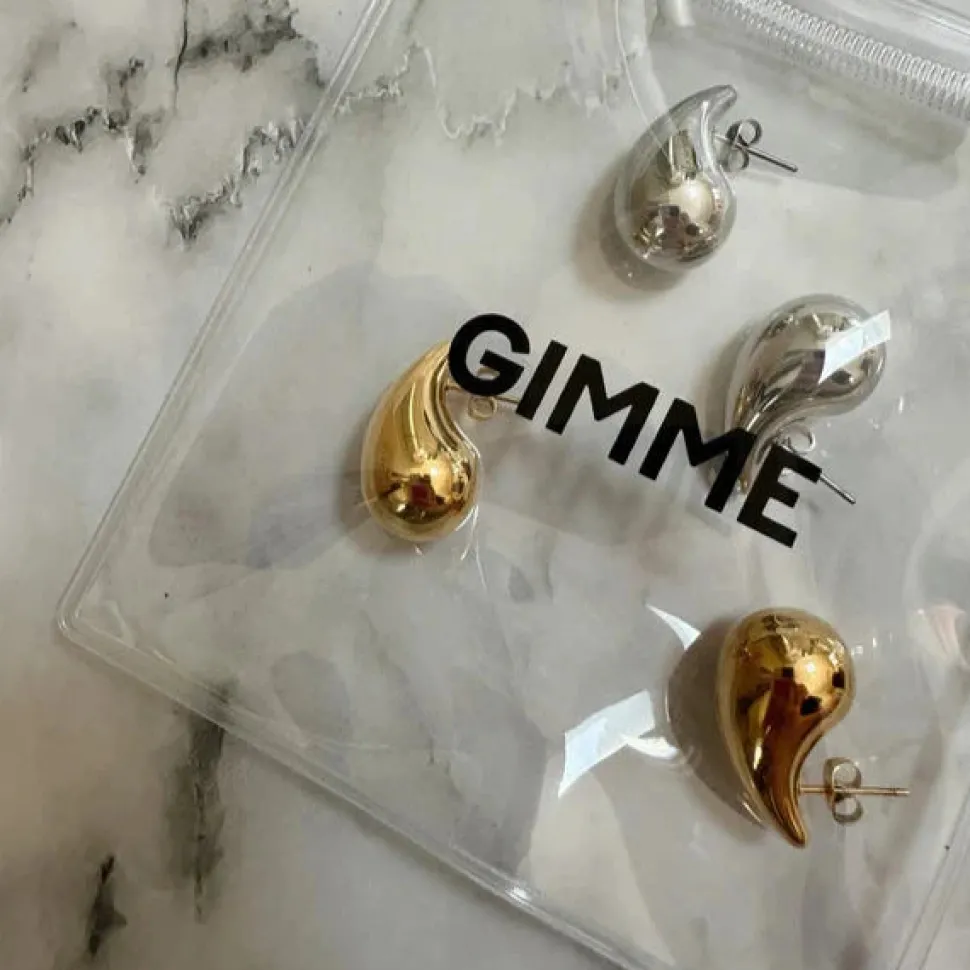 GIMME - Penelope Drop Gold Earrings
