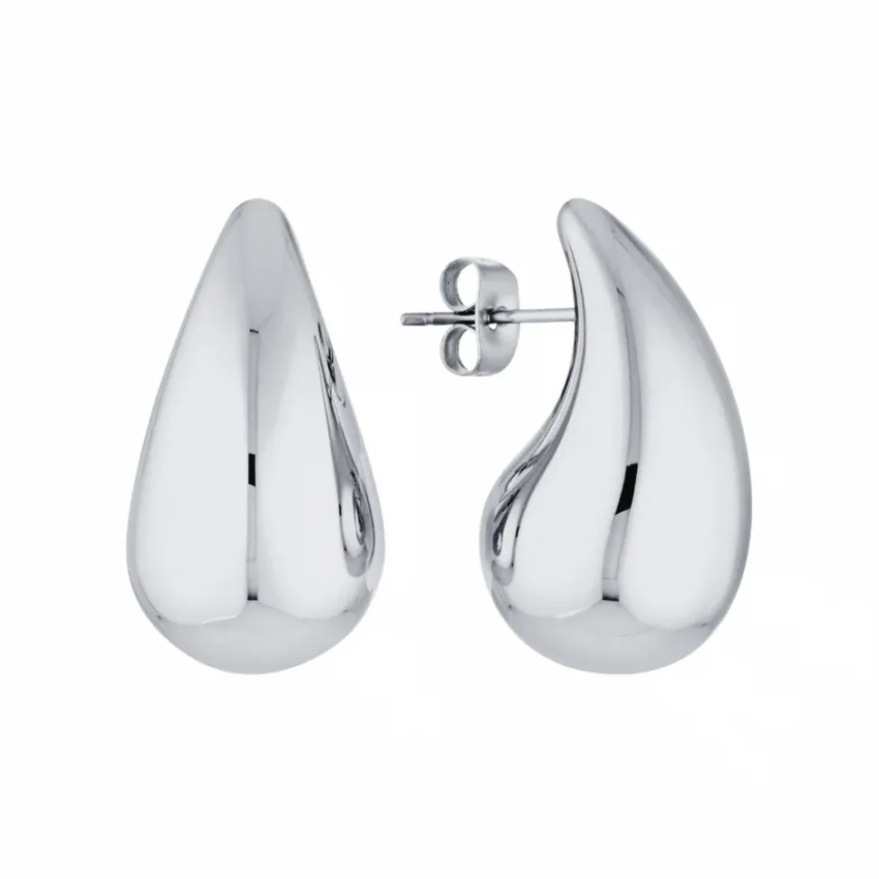 GIMME - Penelope Drop Silver Earrings