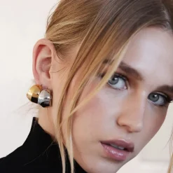 GIMME - Piper Chunky Gold Hoop Earrings
