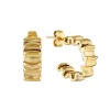 GIMME - Poppy Wrinkle Hoop Earrings