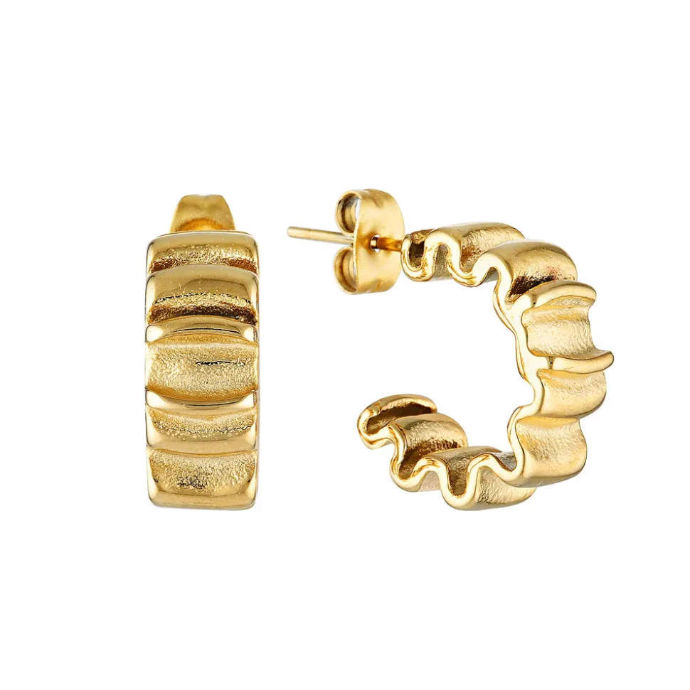 GIMME - Poppy Wrinkle Hoop Earrings