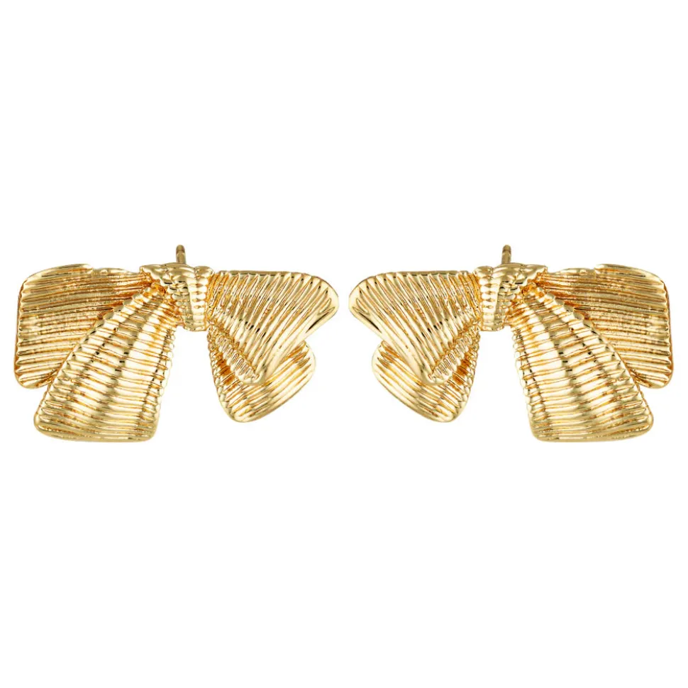 GIMME - Zara Bow Gold Earrings
