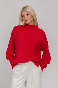 Goodbye Kiss Sweater - Red