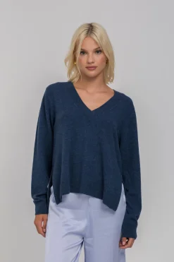 Helios Light Jumper - Denim Blue Marle