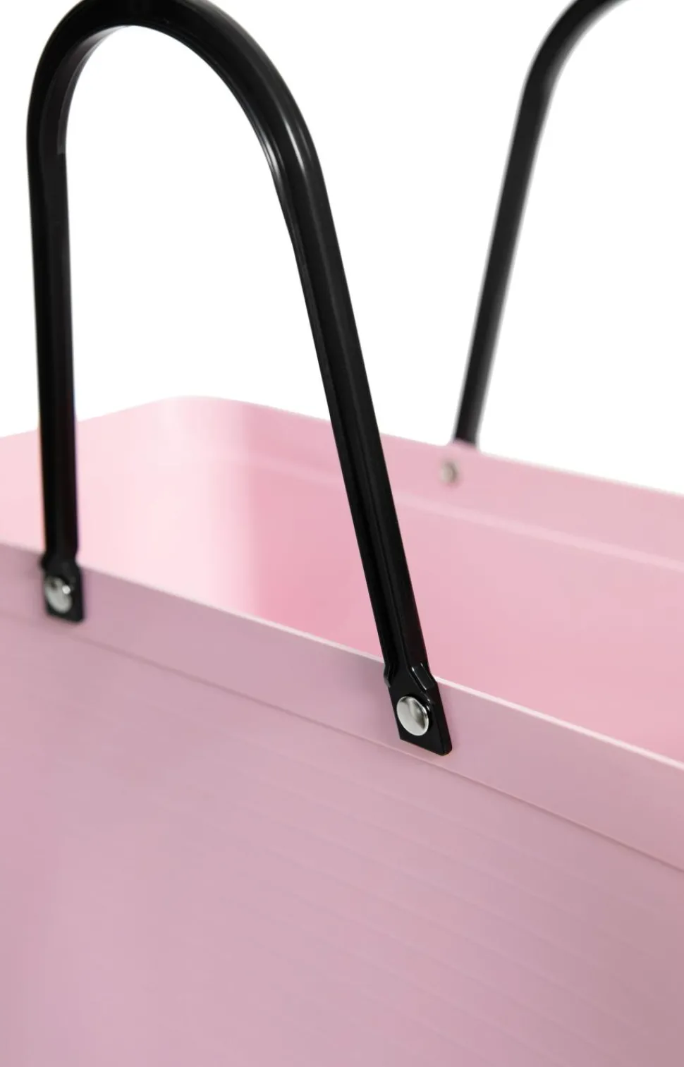Hinza - Green Plastic Bag - Dusty Pink