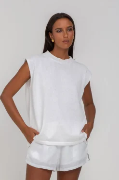 Honey Pie Tank - White