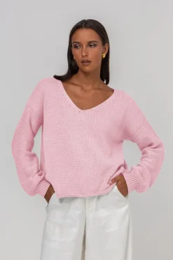 Keep Me Close Sweater - Adore Pink