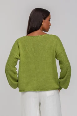 Keep Me Close Sweater - Apple