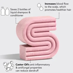 Kitsch Caster Oil Shampoo Bar - Nourishing