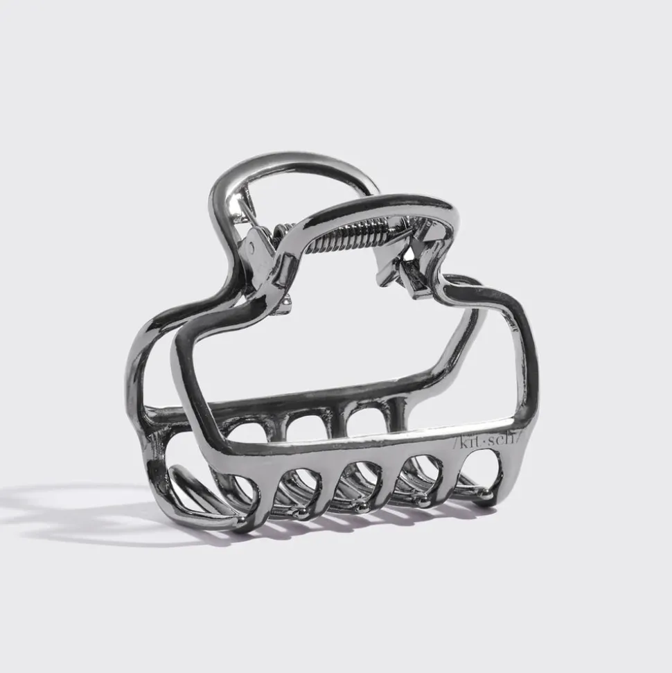 Kitsch Cloud Clip - Hematite Metal