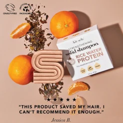 Kitsch Rice Water Shampoo Bar - Strengthening