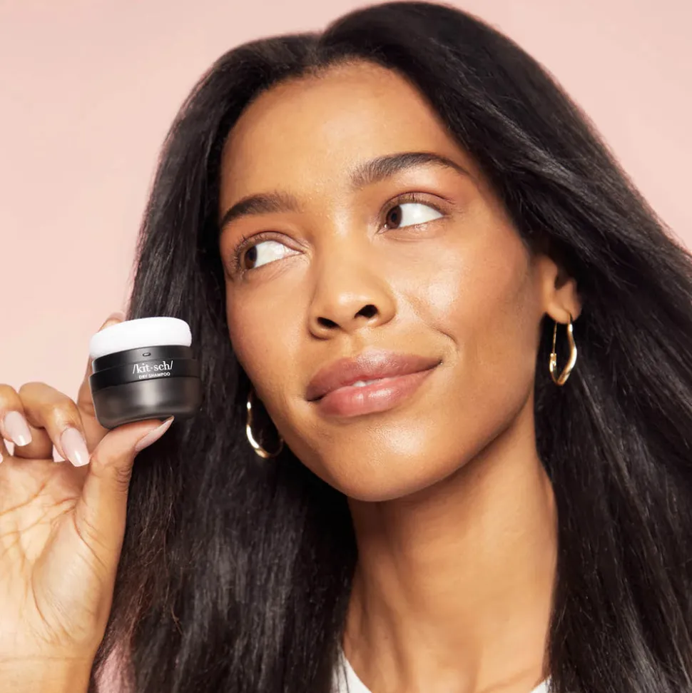 Kitsch Volumizing Rice Protein Dry Shampoo - For Dark Hair
