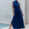 Leonie Dress - Dark Sky