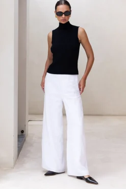 Linen Fever Pant - White