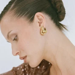 Porter Jewellery - Mona Hoops - Gold