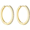 Porter Jewellery - Angel Hoops- Gold 20mm