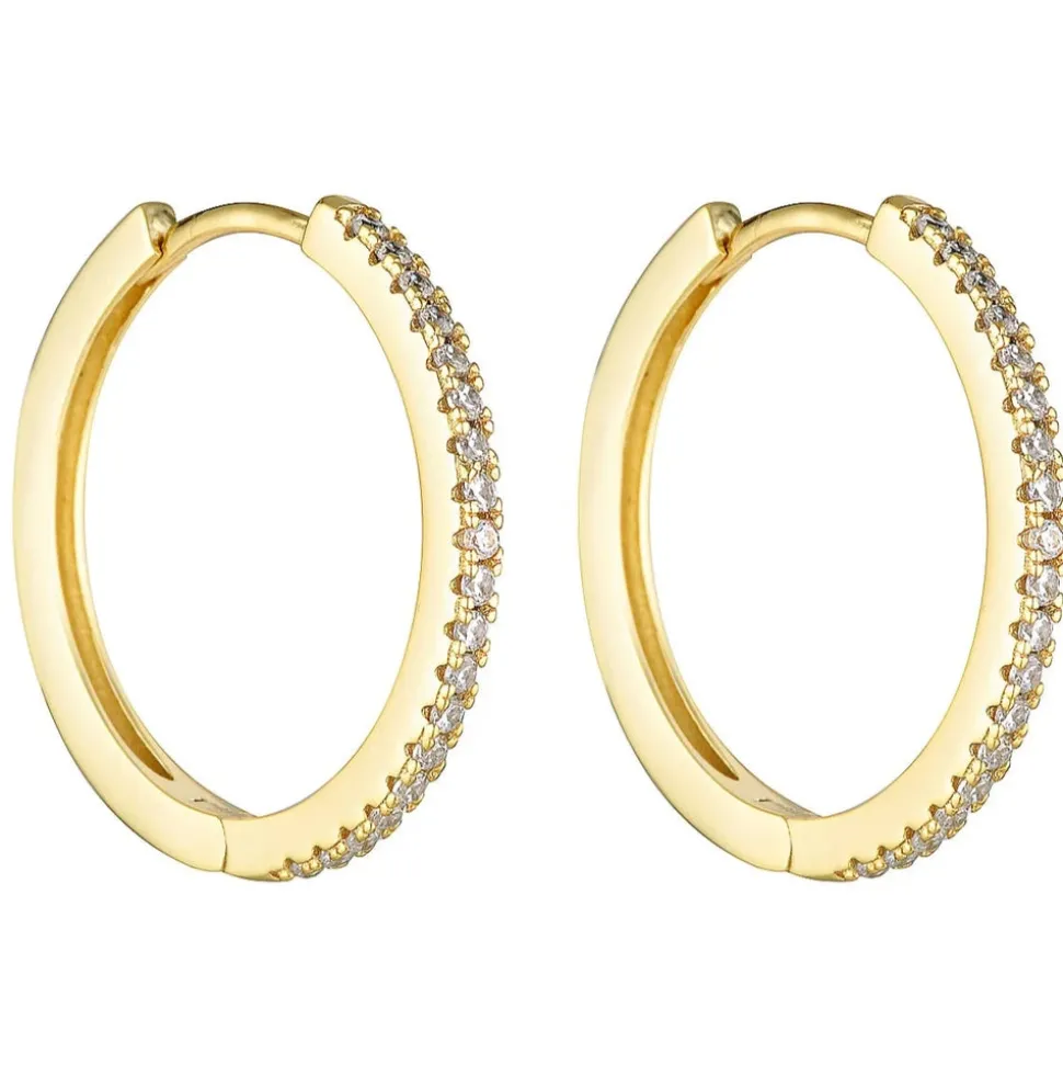 Porter Jewellery - Angel Hoops- Gold 20mm