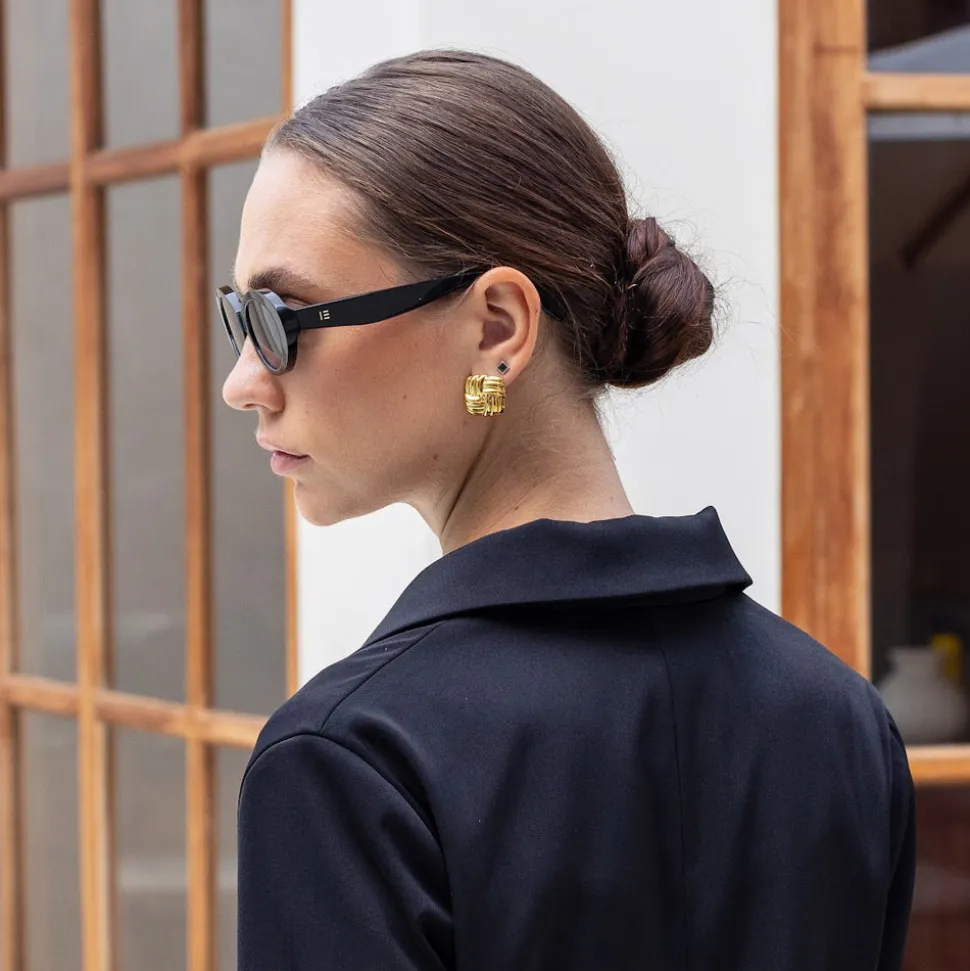 Porter Jewellery - Baby Cushion Earrings- Gold