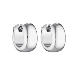 Porter Jewellery - Blob Huggies - Silver