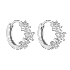 Porter Jewellery - Galaxy Huggies - Sterling/Clear