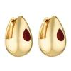 Porter Jewellery - Heritage Earrings - Gold/Garnet