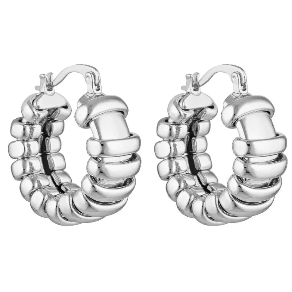 Porter Jewellery - Turtle Hoops - Silver