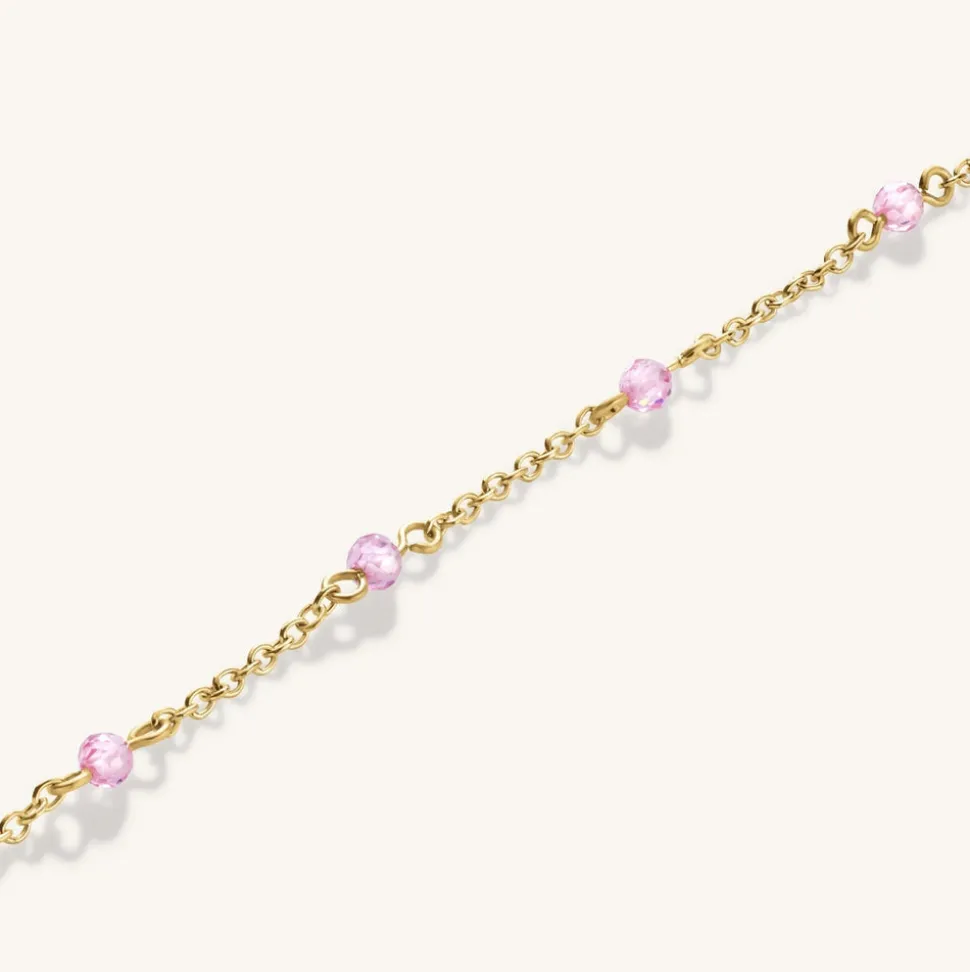 Rosefield - Pink Stone Bracelet