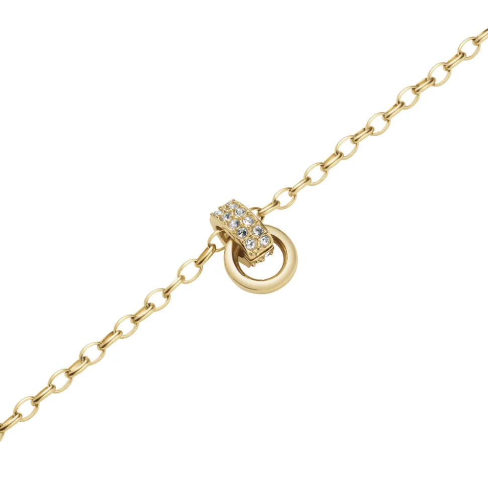 Rosefield Bow Link Necklace - Gold